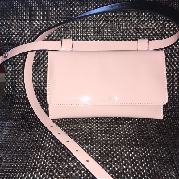 Calvin Klein Handbags - Calvin Klein Patent Leather Belt Bag!